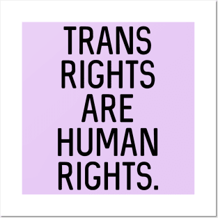 V3: Trans rights are human rights. Posters and Art